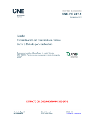 UNE-ISO 247-1:2022