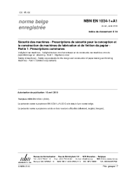 NBN EN 1034-1+A1:2010