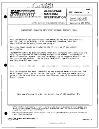 SAE AMS 3071B:1990-01-01