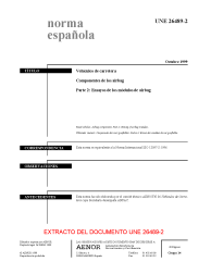 UNE 26489-2:1999 (R2018)