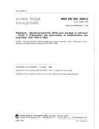 NBN EN ISO 4894-2:1999