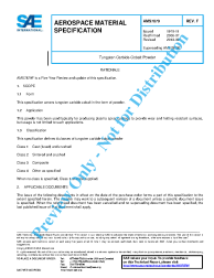 SAE AMS 7879F:2013-09-26
