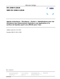 NBN EN 1568-4:2018
