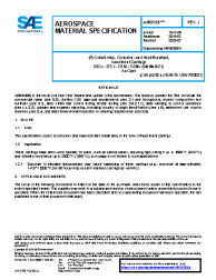 SAE AMS 5385J:2025-07-18
