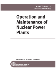 ASME OM-2022