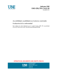 UNE-CEN/TR 17622:2021 IN