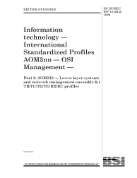 BS ISO/IEC ISP 15122-2:1999