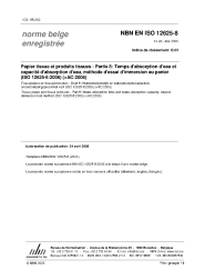 NBN EN ISO 12625-8:2006
