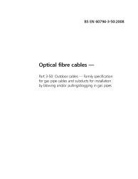 BS EN 60794-3-50:2008