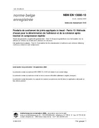 NBN EN 13880-10:2003