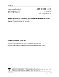 NBN EN ISO 15083:2003