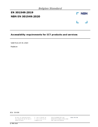 NBN EN 301549:2020
