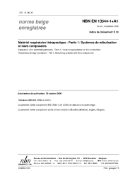NBN EN 13544-1+A1:2009