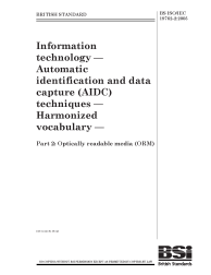 BS ISO/IEC 19762-2:2005