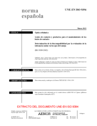 UNE-EN ISO 9394:2013