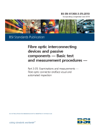 BS EN 61300-3-35:2010