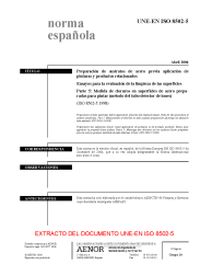 UNE-EN ISO 8502-5:2006 (R2009)