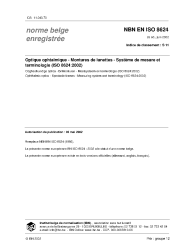 NBN EN ISO 8624:2002