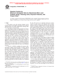 ASTM D7699/D7699M-11