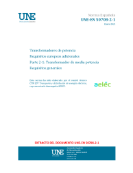 UNE-EN 50708-2-1:2021