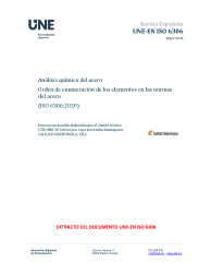 UNE-EN ISO 6306:2024