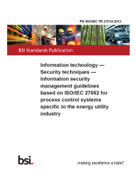 PD ISO/IEC TR 27019:2013