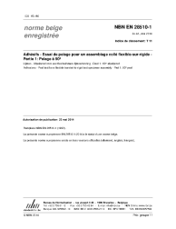 NBN EN 28510-1:2014