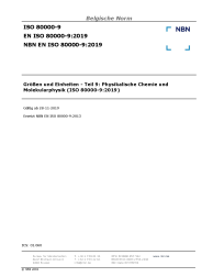 NBN EN ISO 80000-9:2019