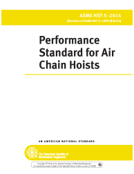 ASME HST.5-2014 - W CPRT