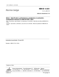 NBN B 15-001:2012