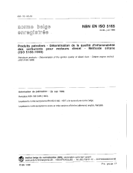 NBN EN ISO 5165:1998