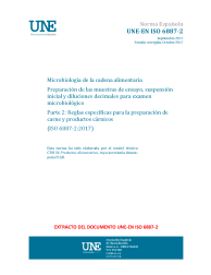 UNE-EN ISO 6887-2:2017