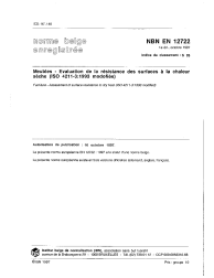 NBN EN 12722:1997
