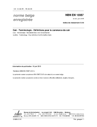 NBN EN 15987:2015
