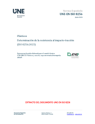 UNE-EN ISO 8256:2024