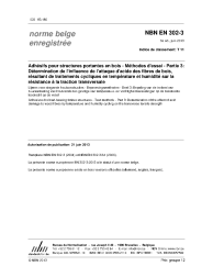 NBN EN 302-3:2013