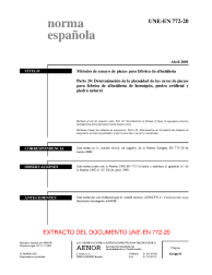 UNE-EN 772-20:2001 (R2015)