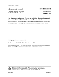NBN EN 1330-2:1999