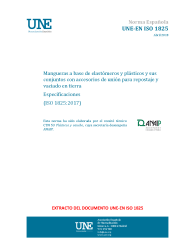 UNE-EN ISO 1825:2018