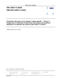 NBN ISO 18527-3:2021