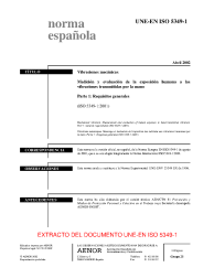 UNE-EN ISO 5349-1:2002