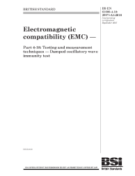 BS EN 61000-4-18:2007+A1:2010