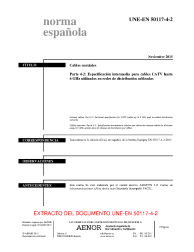 UNE-EN 50117-4-2:2015