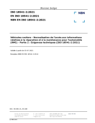 NBN EN ISO 18541-2:2021