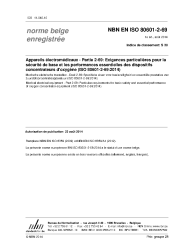 NBN EN ISO 80601-2-69:2014