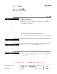 UNE 7018:2000 (R2010)