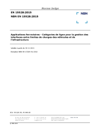 NBN EN 15528:2015