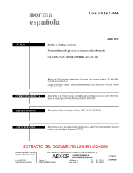 UNE-EN ISO 4063:2011