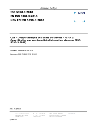 NBN EN ISO 5398-3:2018