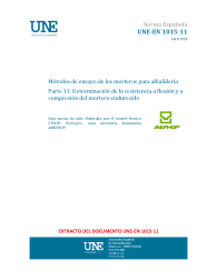UNE-EN 1015-11:2020